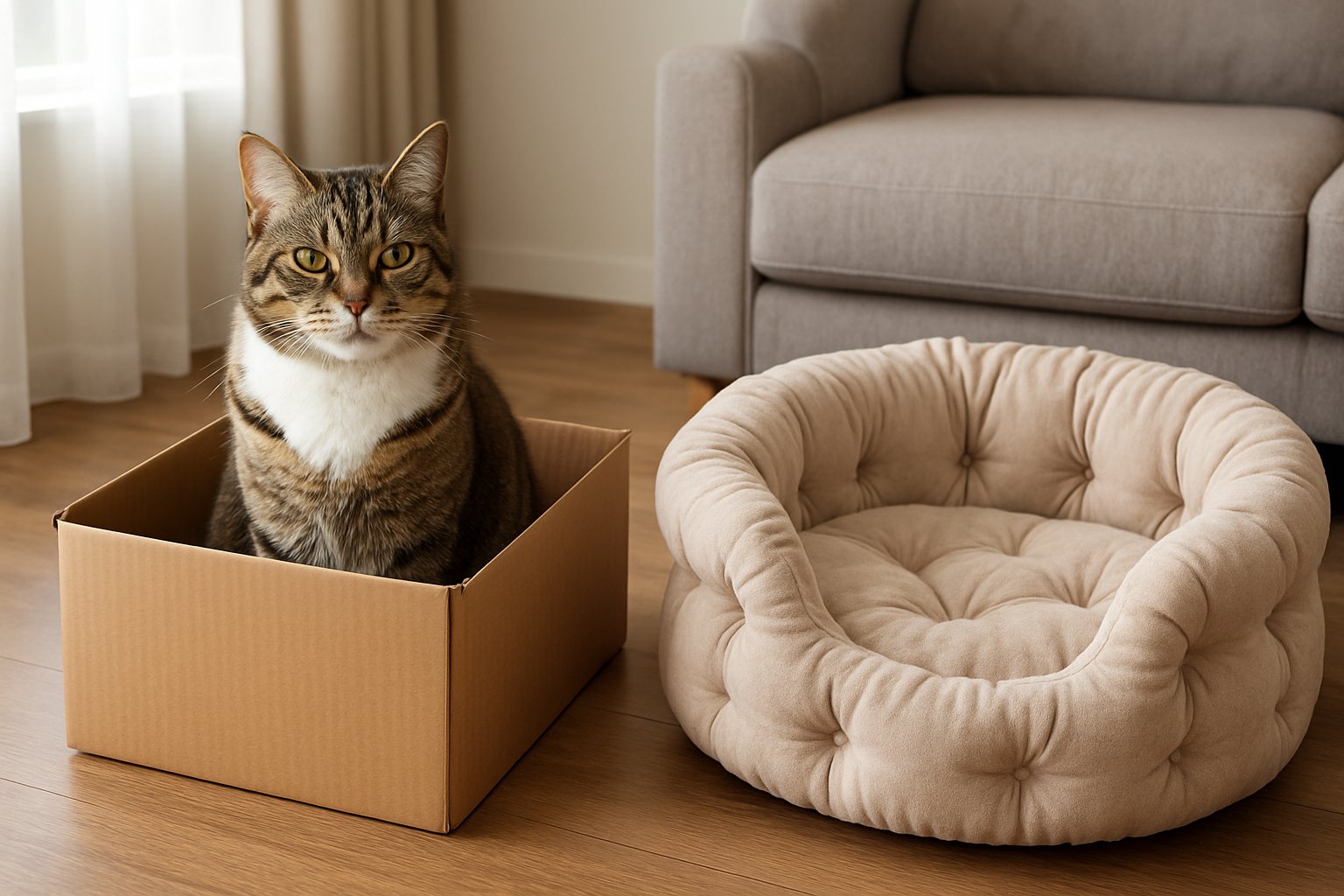 Cardboard Box vs Expensive Cat Bed: Which Do Cats Truly Love?
